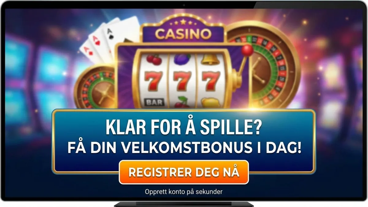 Registrer deg med bonus